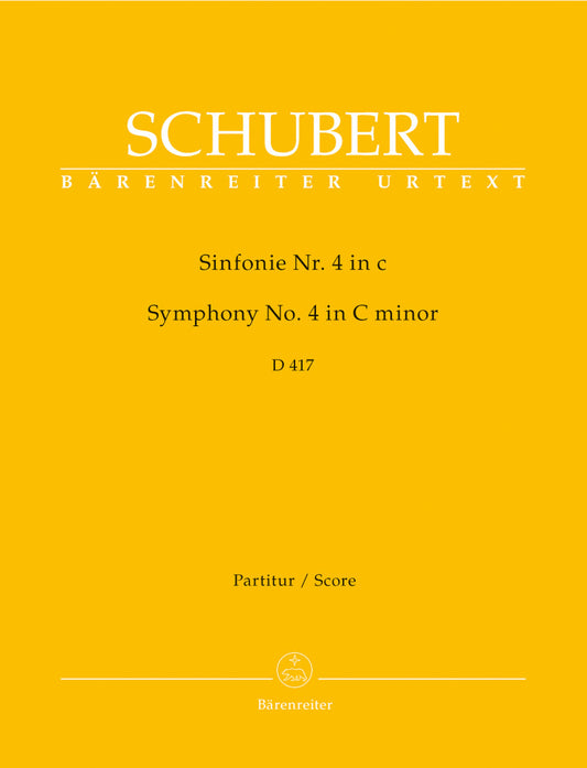 Symphony No 4 in C D417 Wind Full Orchestra Sheet Music