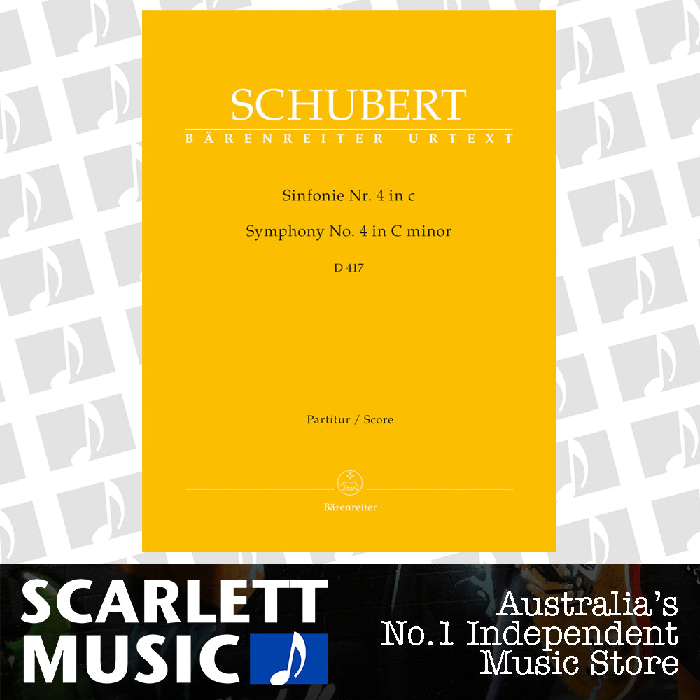 Symphony No 4 in C D417 Full Score — view 2