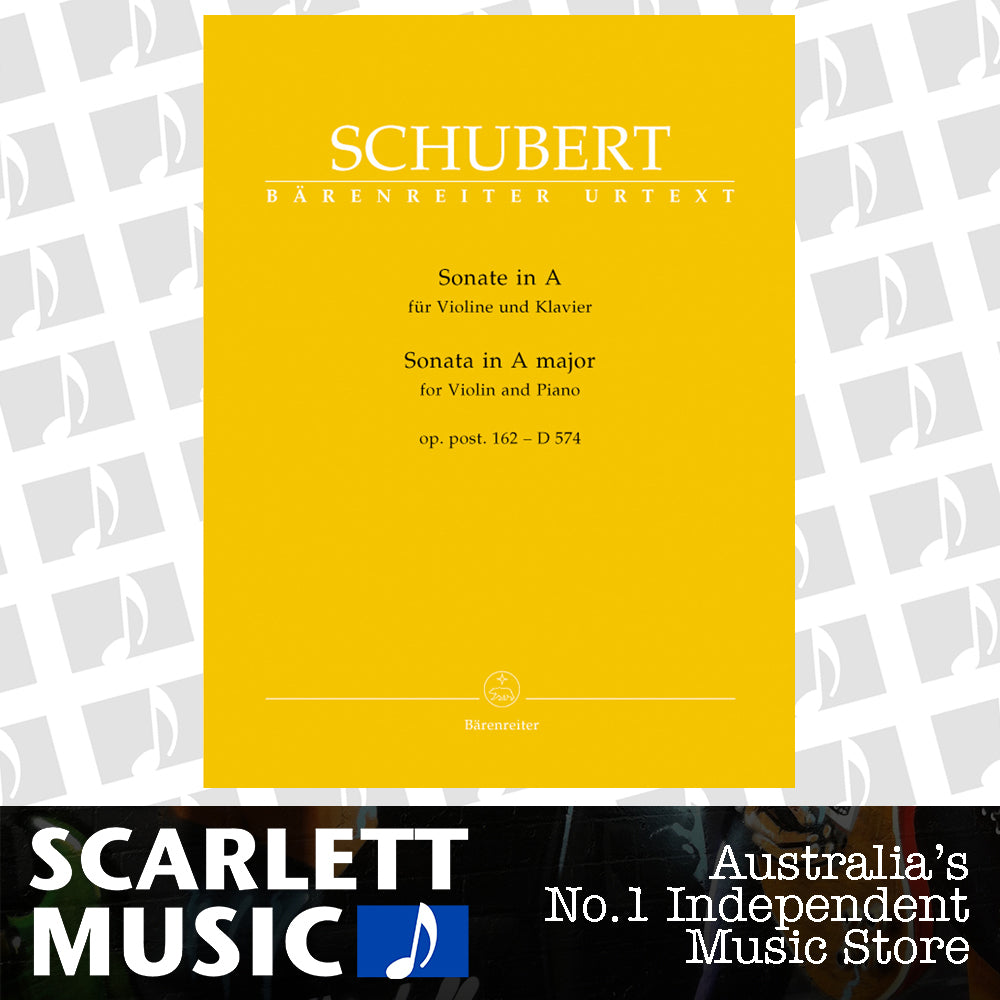 Schubert Three Sonatas for Violin and Piano, Op. 137 — view 2