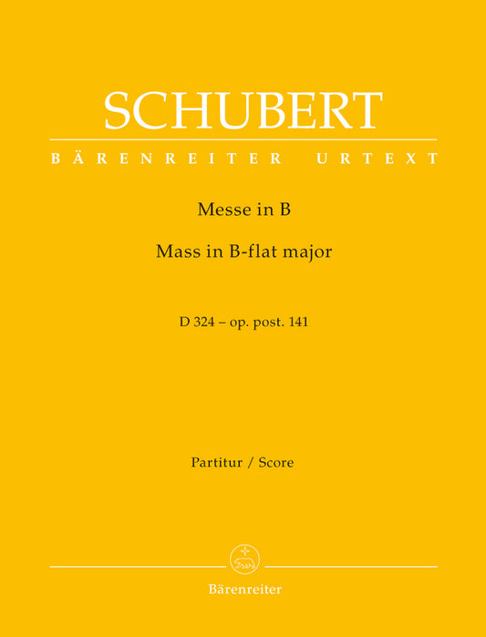 Missa In B-Flat Major Op. Post.141 D 324