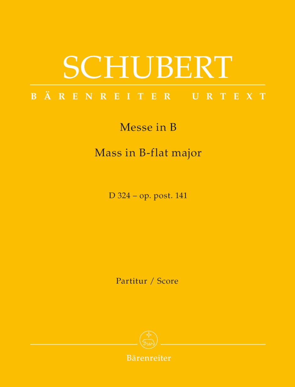 Missa In B-Flat Major Op. Post.141 D 324