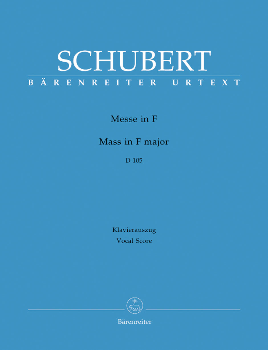 Missa In F Major D 105