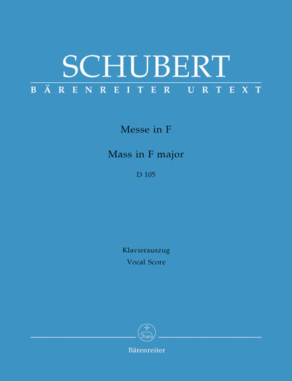 Missa In F Major D 105