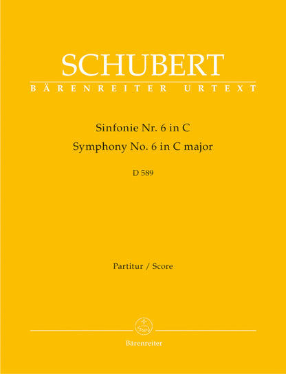 Symphony No 6 in C D589 Full Score