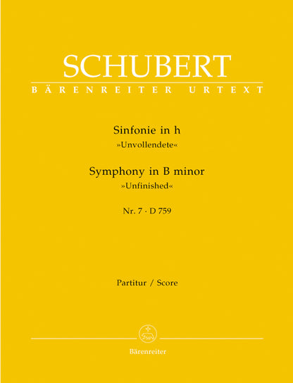 Symphony No 7 Unfinished Wind Full Orchestra Sheet Music
