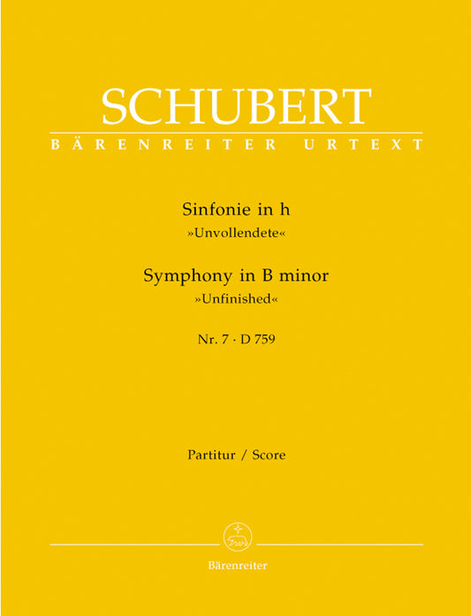 Symphony No 7 Unfinished Wind Full Orchestra Sheet Music