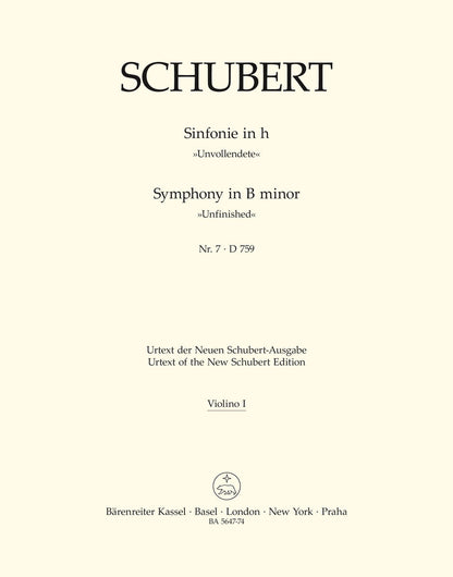 Symphony No 7 Unfinished Violin 2 Sheet Music