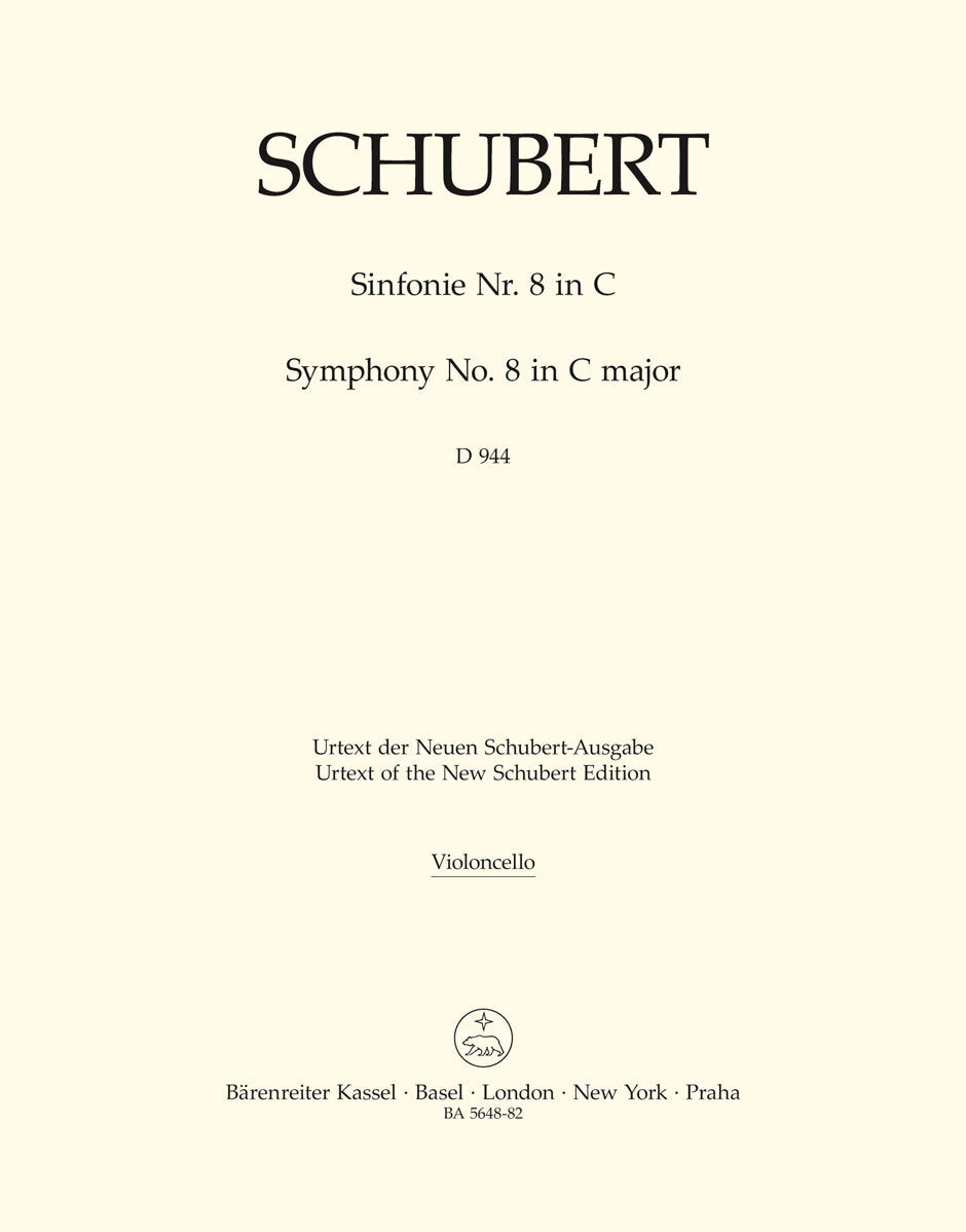 Symphony No 8 in C for Bass Guitar Sheet Music