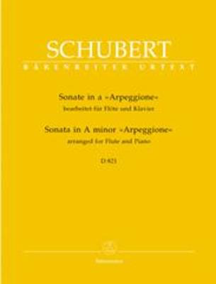 Sonata in A Minor D 821 for Flute and Piano