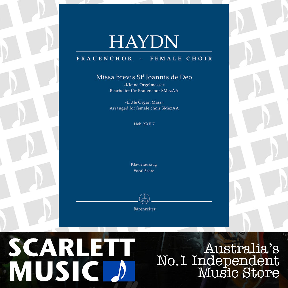 Missa Brevis St. Joannis De Deo Hob. Xxii:7 "Little Organ Mass" — view 2