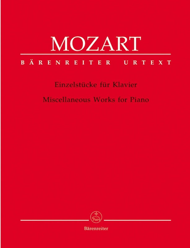 Miscellaneous Piano Works Book