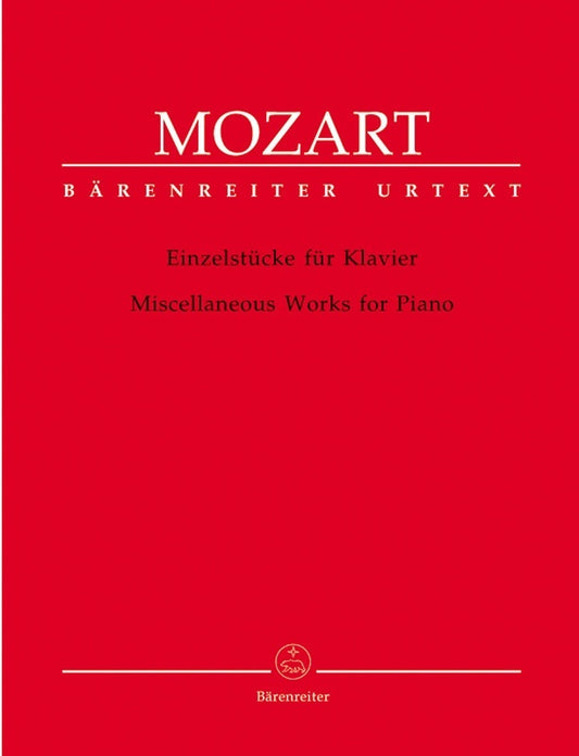 Miscellaneous Piano Works Book