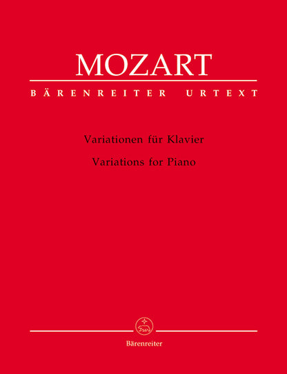 Mozart Variations for Piano Sheet Music