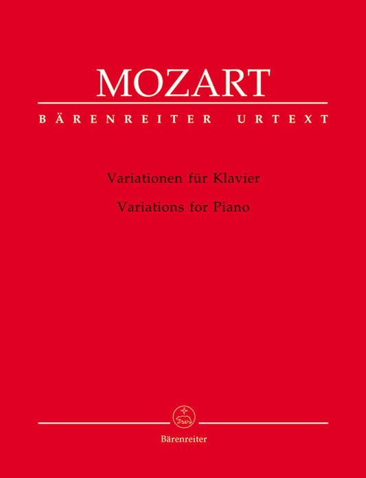 Mozart Variations for Piano Sheet Music