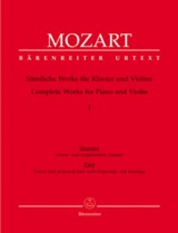 Complete Works For Violn And Piano Book 1 Book