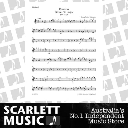 Viola Concerto in G - Viola Sheet Music - New Edition — view 2
