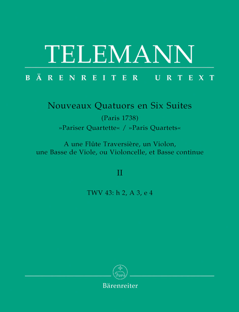 Nine Sonatas for Two Flutes TWV 40:141-149 Sheet Music