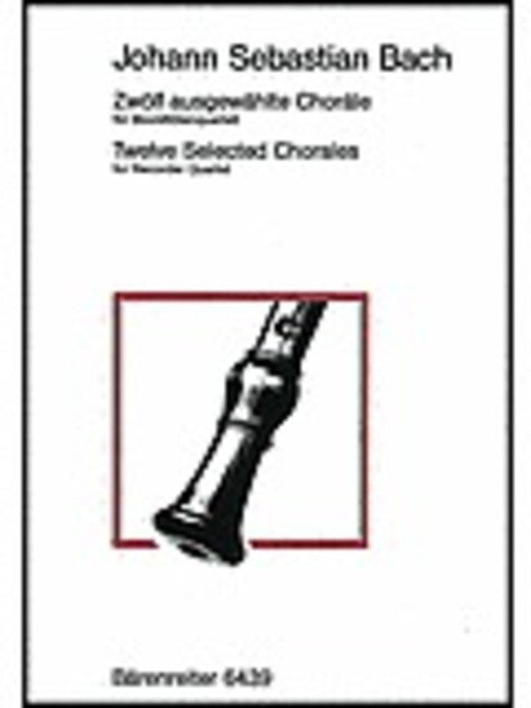 Selected Chorales 12 Des Tre Ten Bass