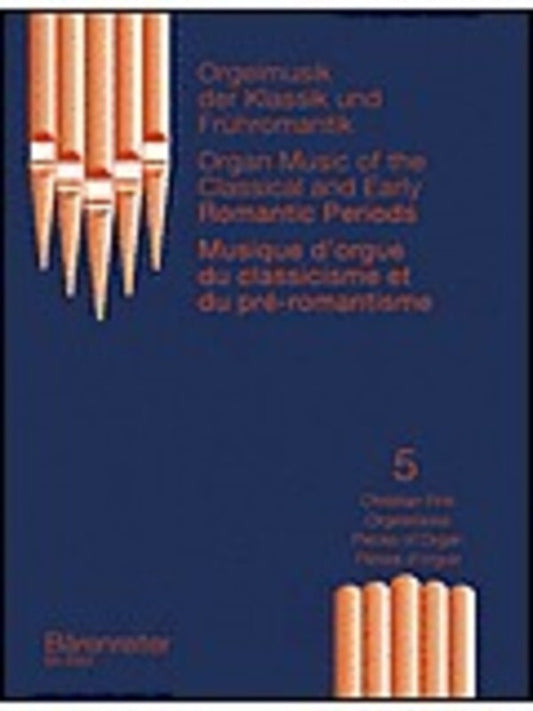 Organ Music Classical And Early Romantic Periods Book