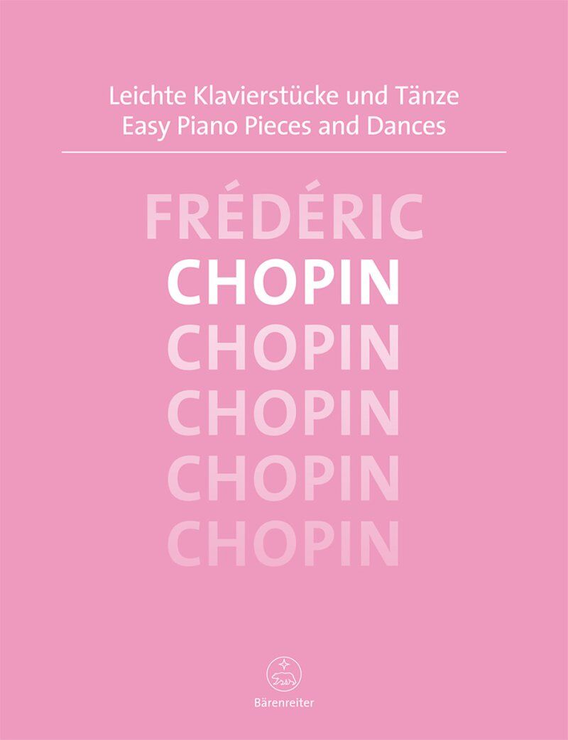 Chopin Easy Piano Pieces and Dances Urtext by Barenreiter, 32 Pages