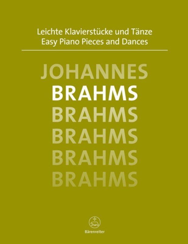 Brahms Easy Piano Pieces and Dances Urtext