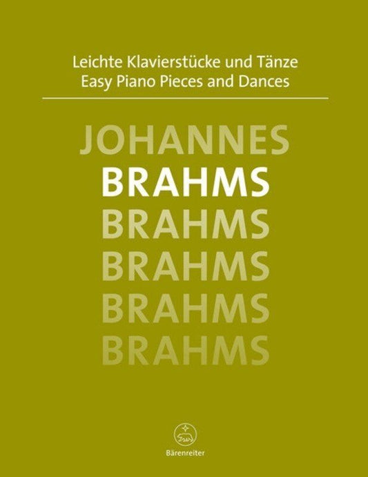 Brahms Easy Piano Pieces and Dances Urtext