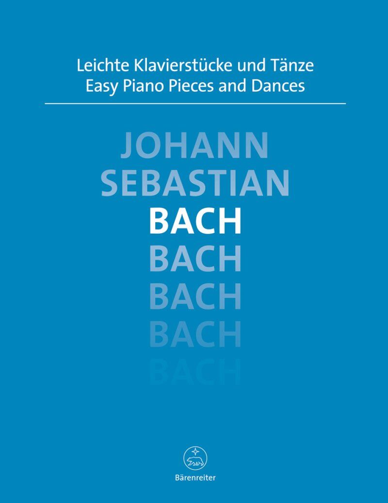 Bach - Easy Piano Pieces and Dances Urtext, 32 Pages, Barenreiter