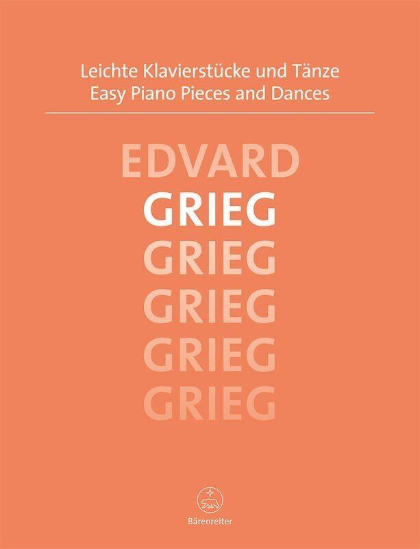 Grieg Easy Piano Pieces and Dances Urtext by Barenreiter