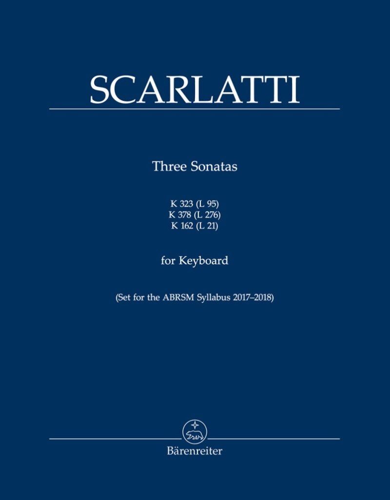 Scarlatti - 3 Sonatas K323 K378 K162 for Piano - Barenreiter, 11 Pages — view 2