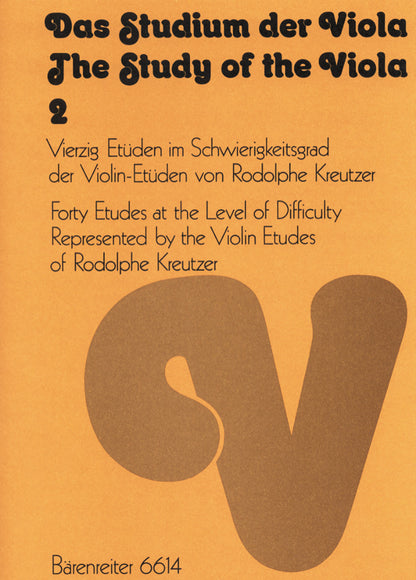 Study of the Viola Book 2 Ed Druner
