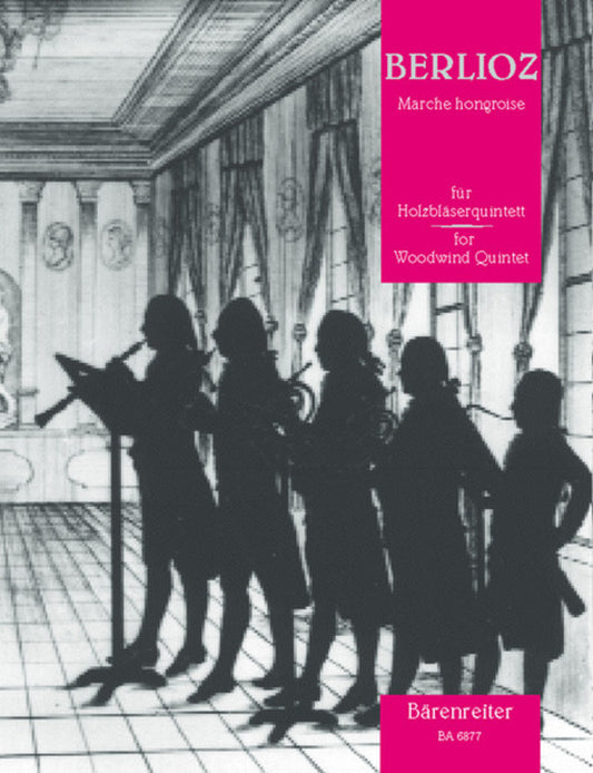 March Hongroise For Woodwind Quintet Parts Book