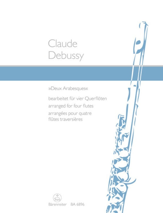 Arabesques 2 For 4 Flute Score/Parts Book