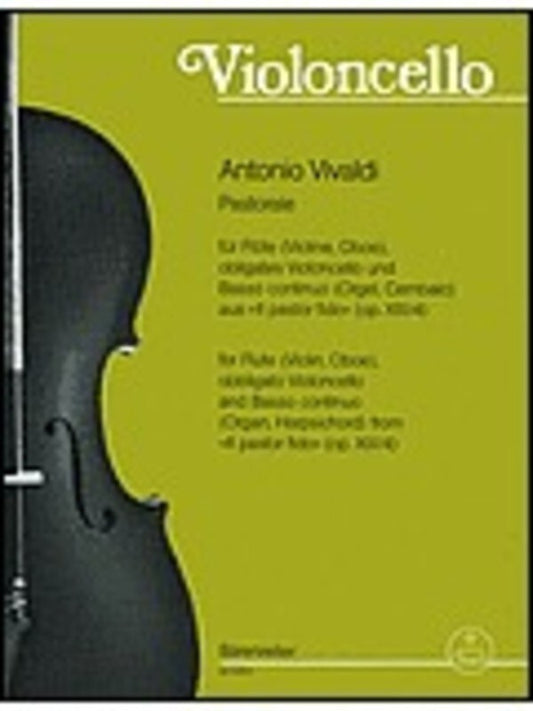 Pastorale 2nd Movement Op 13 No 4 Flute Vlo Piano Book