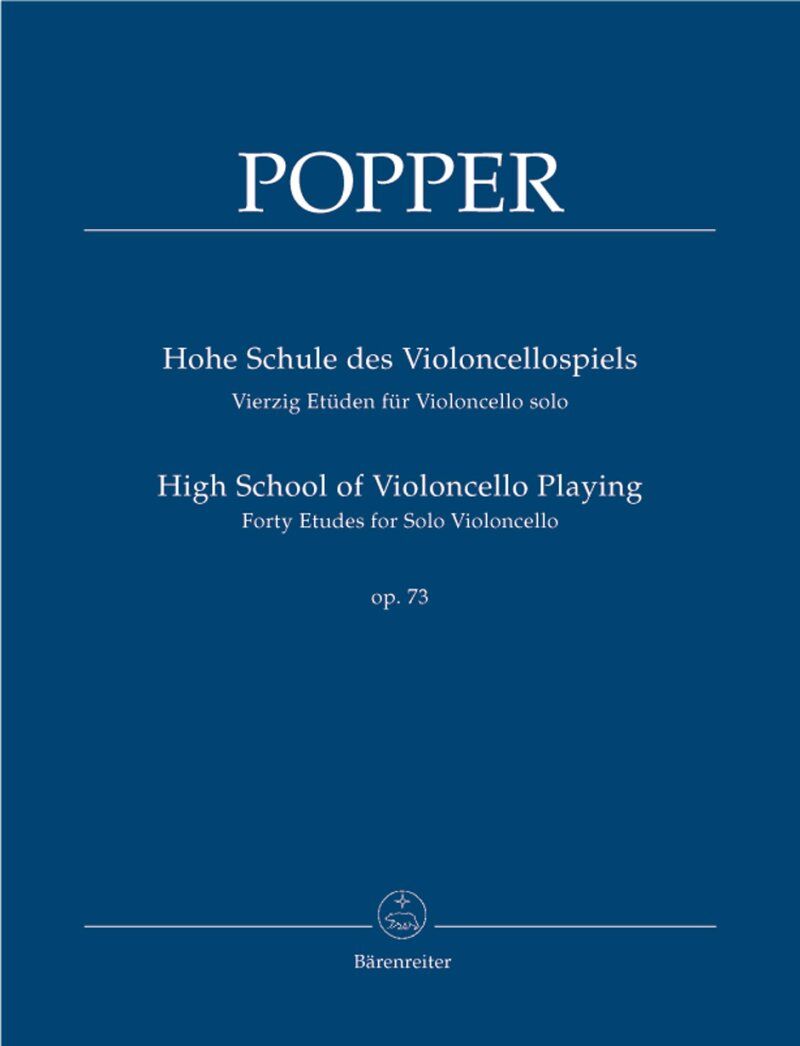 Popper - High School of Cello Playing 40 Etudes Op. 73