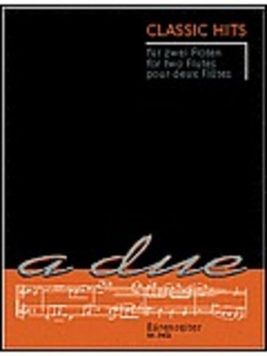 Classic Hits For Two Flutes Book