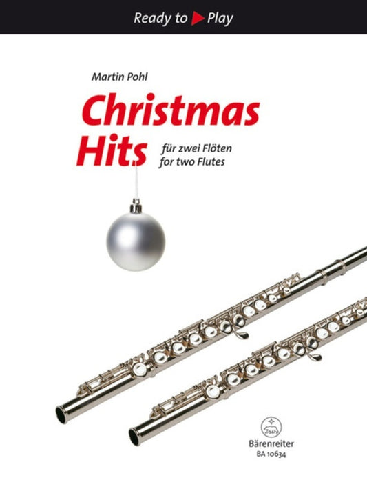 Christmas Hits For Two Flutes Book