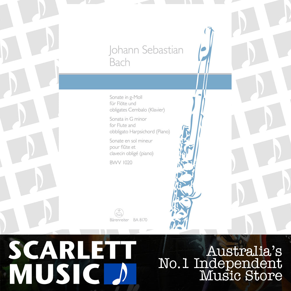 Sonata in G Minor BWV 1020 for Flute and Harpsichord — view 2
