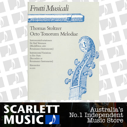 Octo Tonorum Melodiae Für Blockflöten, Renaissance- Oder Andere Instrumente — view 2