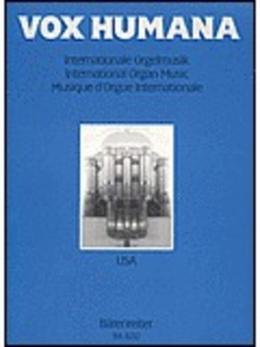 Vox Humana Organ Music Of USA Book