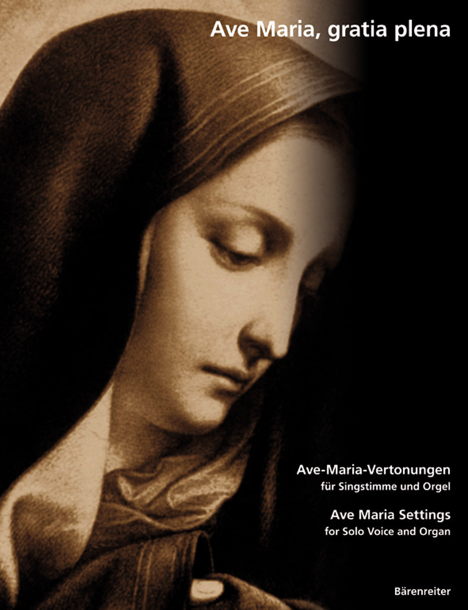 Ave Maria Gratia Plena SATB Choral Sheet Music