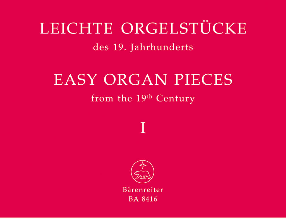 Easy Organ Pieces, Volume 1
