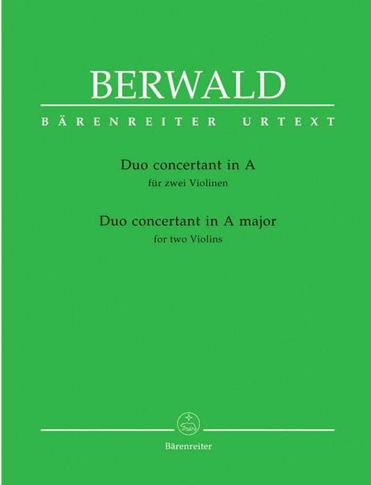 Duo Concertant For Two Violins In A Major