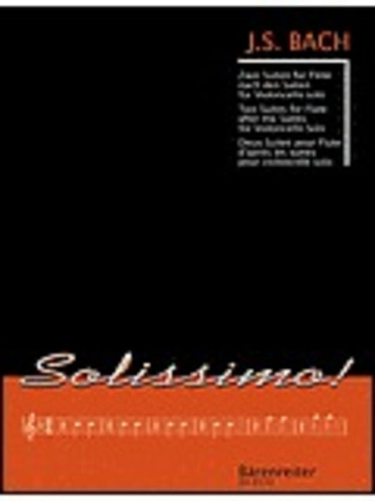 Suites 2 Bwv 1007 1009 Flute Solo Ed Linckelmann Book