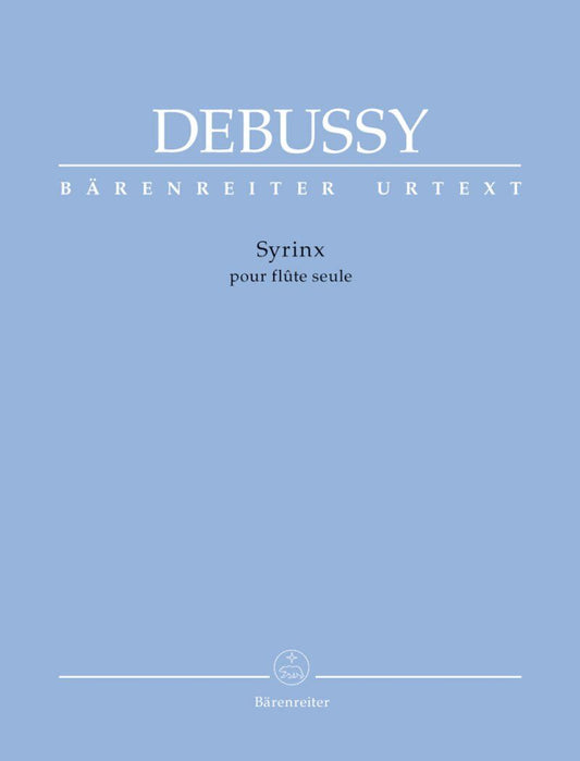 Debussy - Syrinx for Flute Solo Urtext Edition