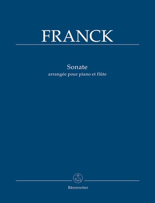 Sonata for Flute and Piano by Cesar Franck - Flute Sheet Music, Flute Solo Works