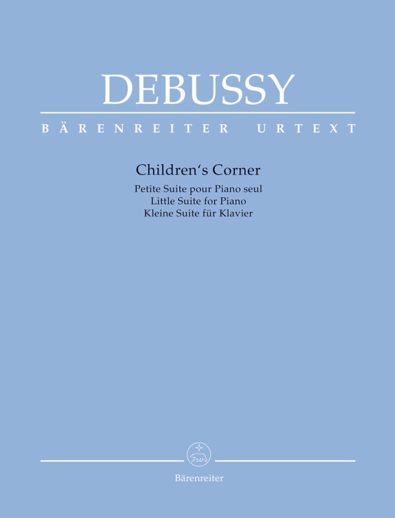 Debussy - Children's Corner Suite for Piano, Urtext Edition, Barenreiter, 52 Pages