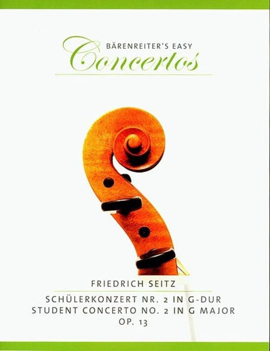 Concerto No 2 Op 13 G Ed Sassmannshaus Violin Piano (Softcover Book) Book