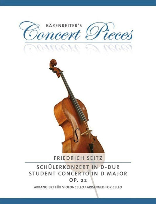 Student Concerto in D Major Op 22 for Violin and Piano