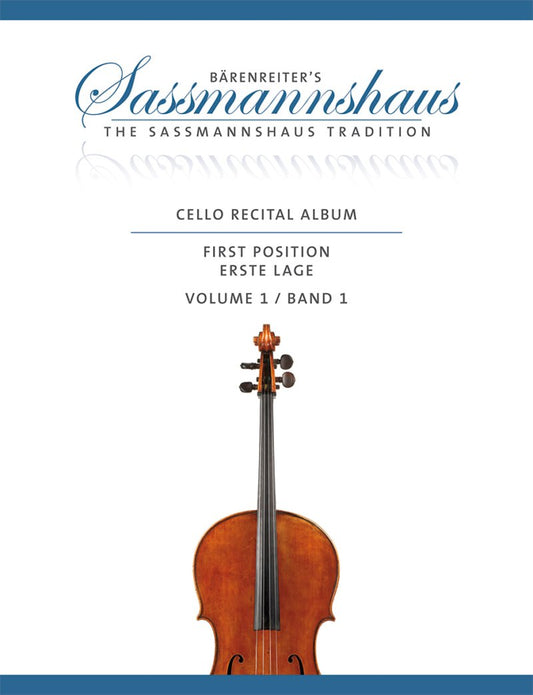 Cello Recital Album, Vol. 1 — Sassmannshaus (Bärenreiter)