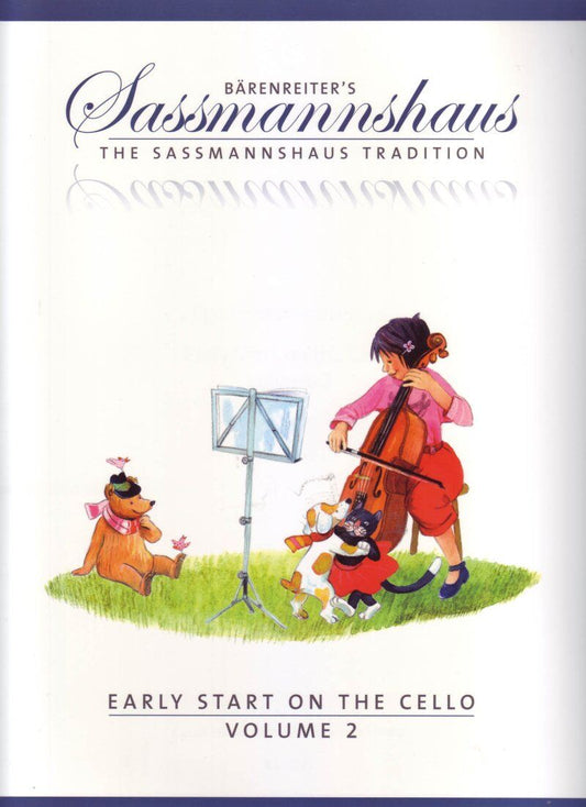 Early Start on the Cello Volume 2 by Barenreiter, 64 Pages